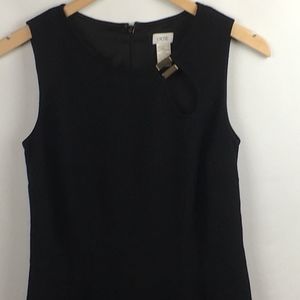 Cache Women's Size 4 Sleeveless Dress Shift Black